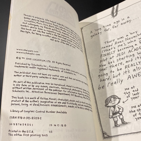 Star Wars Jedi Academy #3: The Phantom Bully by Jeffrey Brown - Paperback Novel - Picture 4 of 4